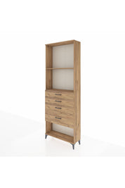 Arges Dolap 2 Raflı 4 Çekmeceli 88x30x243 - S33M052V9A
