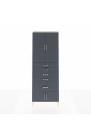 Arges Dolap 2 Raflı 5 Çekmeceli 4 Kapaklı 88x30x243 - S33M053V2A