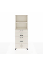 Arges Dolap 2 Raflı 5 Çekmeceli 2 Kapaklı 88x30x243 - S33M054V1A
