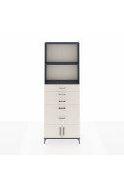 Arges Dolap 2 Raflı 5 Çekmeceli 2 Kapaklı 88x30x243 - S33M054V4A