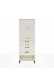Arges Dolap 2 Raflı 5 Çekmeceli 2 Kapaklı 88x30x243 - S33M055V1A