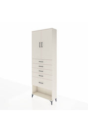 Arges Dolap 2 Raflı 5 Çekmeceli 2 Kapaklı 88x30x243 - S33M055V1A