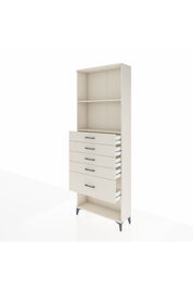 Arges Dolap 2 Raflı 5 Çekmeceli 88x30x243 - S33M056V1A