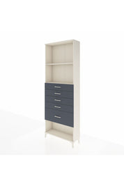 Arges Dolap 2 Raflı 5 Çekmeceli 88x30x243 - S33M056V2A