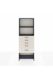 Arges Dolap 2 Raflı 5 Çekmeceli 88x30x243 - S33M056V4A