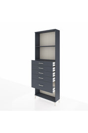 Arges Dolap 2 Raflı 5 Çekmeceli 88x30x243 - S33M056V5A