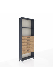 Arges Dolap 2 Raflı 5 Çekmeceli 88x30x243 - S33M056V6A