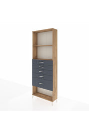 Arges Dolap 2 Raflı 5 Çekmeceli 88x30x243 - S33M056V8A