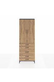 Arges Dolap 4 Raflı 5 Çekmeceli 2 Kapaklı 88x30x243 - S33M057V6A