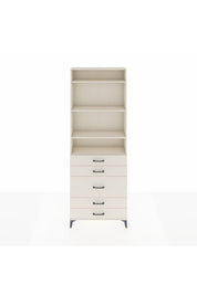 Arges Dolap 4 Raflı 5 Çekmeceli 88x30x243 - S33M058V1A