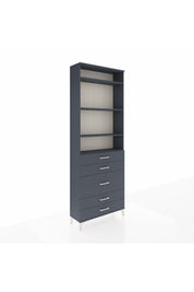 Arges Dolap 4 Raflı 5 Çekmeceli 88x30x243 - S33M058V5A
