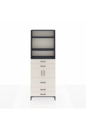 Arges Dolap 4 Raflı 5 Çekmeceli 2 Kapaklı 88x30x243 - S33M060V4A