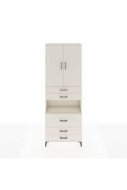 Arges Dolap 4 Raflı 5 Çekmeceli 2 Kapaklı 88x30x243 - S33M061V1A