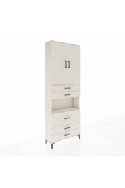 Arges Dolap 4 Raflı 5 Çekmeceli 2 Kapaklı 88x30x243 - S33M061V1A
