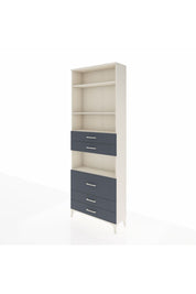Arges Dolap 4 Raflı 5 Çekmeceli 88x30x243 - S33M062V2A