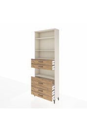 Arges Dolap 4 Raflı 5 Çekmeceli 88x30x243 - S33M062V3A