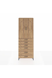 Arges Dolap 3 Raflı 6 Çekmeceli 2 Kapaklı 88x30x243 - S33M063V9A