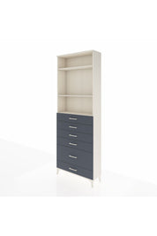 Arges Dolap 3 Raflı 6 Çekmeceli 88x30x243 - S33M064V2A