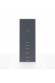 Arges Dolap 3 Raflı 6 Çekmeceli 2 Kapaklı 88x30x243 - S33M065V5A