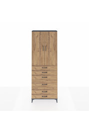 Arges Dolap 3 Raflı 6 Çekmeceli 2 Kapaklı 88x30x243 - S33M065V6A
