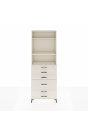 Arges Dolap 3 Raflı 6 Çekmeceli 2 Kapaklı 88x30x243 - S33M066V1A
