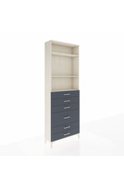 Arges Dolap 3 Raflı 6 Çekmeceli 2 Kapaklı 88x30x243 - S33M066V2A