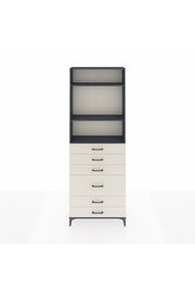 Arges Dolap 3 Raflı 6 Çekmeceli 2 Kapaklı 88x30x243 - S33M066V4A