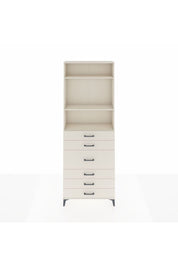 Arges Dolap 3 Raflı 7 Çekmeceli 2 Kapaklı 88x30x243 - S33M068V1A