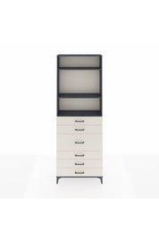 Arges Dolap 3 Raflı 7 Çekmeceli 2 Kapaklı 88x30x243 - S33M068V4A
