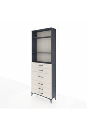 Arges Dolap 3 Raflı 7 Çekmeceli 2 Kapaklı 88x30x243 - S33M068V4A