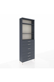 Arges Dolap 3 Raflı 7 Çekmeceli 2 Kapaklı 88x30x243 - S33M068V5A