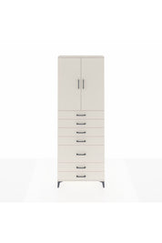 Arges Dolap 3 Raflı 5 Çekmeceli 2 Kapaklı 88x30x243 - S33M069V1A