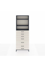 Arges Dolap 3 Raflı 7 Çekmeceli 88x30x243 - S33M070V4A