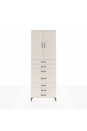 Arges Dolap 3 Raflı 7 Çekmeceli 2 Kapaklı 88x30x243 - S33M071V1A