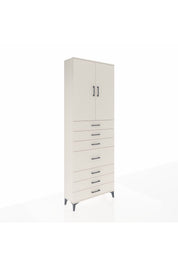 Arges Dolap 3 Raflı 7 Çekmeceli 2 Kapaklı 88x30x243 - S33M071V1A