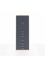 Arges Dolap 3 Raflı 7 Çekmeceli 2 Kapaklı 88x30x243 - S33M071V8A