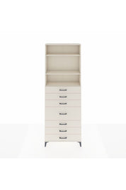 Arges Dolap 3 Raflı 7 Çekmeceli 88x30x243 - S33M072V1A