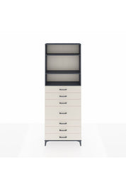 Arges Dolap 3 Raflı 7 Çekmeceli 88x30x243 - S33M072V4A
