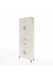 Arges Dolap 4 Raflı 2 Çekmeceli 4 Kapaklı 88x30x243 - S33M073V1A