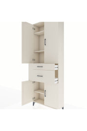 Arges Dolap 4 Raflı 2 Çekmeceli 4 Kapaklı 88x30x243 - S33M073V1A