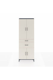Arges Dolap 4 Raflı 2 Çekmeceli 4 Kapaklı 88x30x243 - S33M073V4A