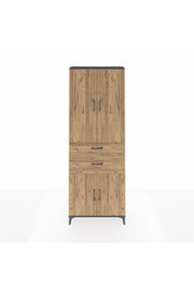 Arges Dolap 4 Raflı 2 Çekmeceli 4 Kapaklı 88x30x243 - S33M073V6A