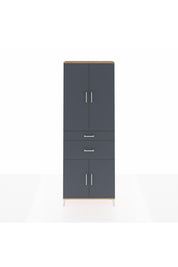 Arges Dolap 4 Raflı 2 Çekmeceli 4 Kapaklı 88x30x243 - S33M073V8A