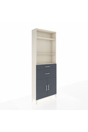 Arges Dolap 4 Raflı 2 Çekmeceli 2 Kapaklı 88x30x243 - S33M074V2A