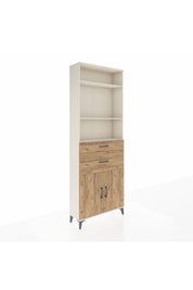 Arges Dolap 4 Raflı 2 Çekmeceli 2 Kapaklı 88x30x243 - S33M074V3A