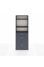 Arges Dolap 4 Raflı 2 Çekmeceli 2 Kapaklı 88x30x243 - S33M074V5A