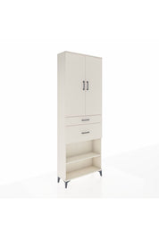 Arges Dolap 4 Raflı 2 Çekmeceli 2 Kapaklı 88x30x243 - S33M075V1A