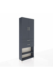 Arges Dolap 4 Raflı 2 Çekmeceli 2 Kapaklı 88x30x243 - S33M075V5A