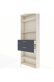 Arges Dolap 4 Raflı 2 Çekmeceli 88x30x243 - S33M076V2A