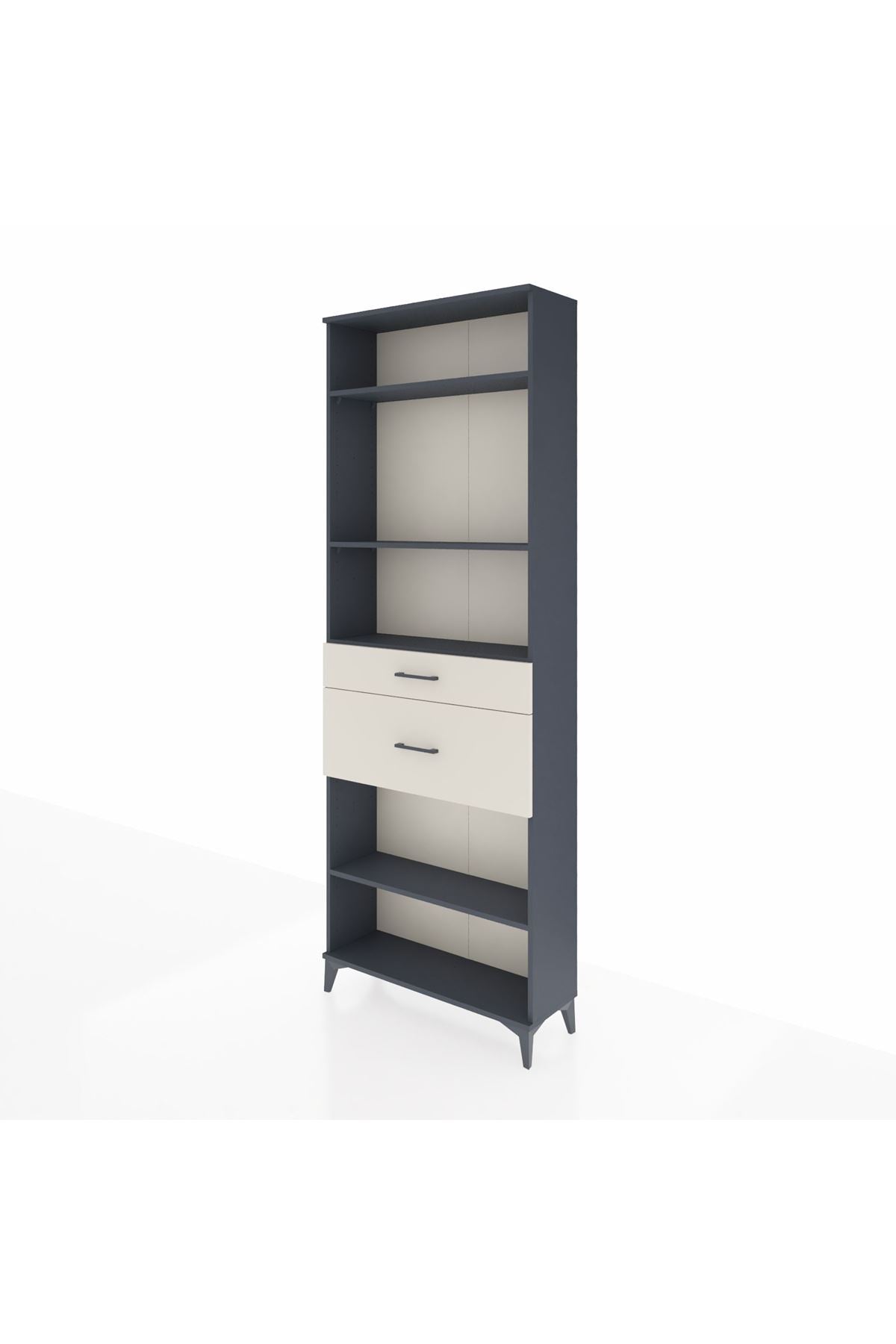Arges Dolap 4 Raflı 2 Çekmeceli 88x30x243 - S33M076V4A